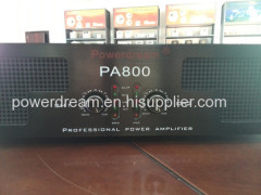 800W professional audio amplifier class H power amplifier with superior sound two channels
