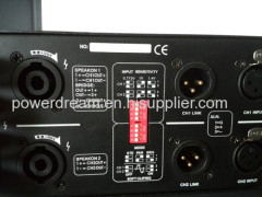 800W professional audio amplifier class H power amplifier with superior sound two channels