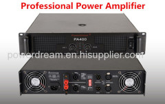 400W two channels professional audio amplifier concert amplifier FACTORY SUPPLIER