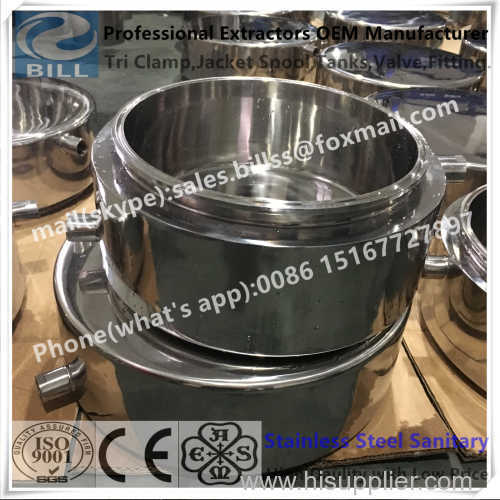 Stainless Steel Jacketed Spool with double bottom base