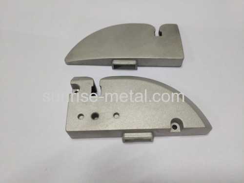 Chinese Red Powder coating die casting parts for communication device