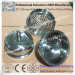 Stainless Steel Tri Clamlp bowl reducer with filter disc and spray ball in bottom