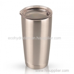 stainless steel double wall vacuum travel tumbler