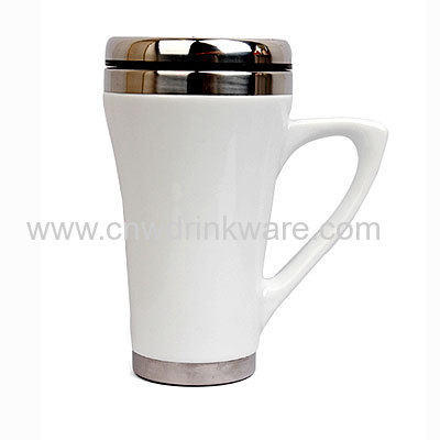 Ceramic Stainless Steel Mug