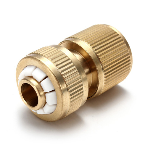 Brass 1/2  Snap-In Quick Connector For Connecting Hose