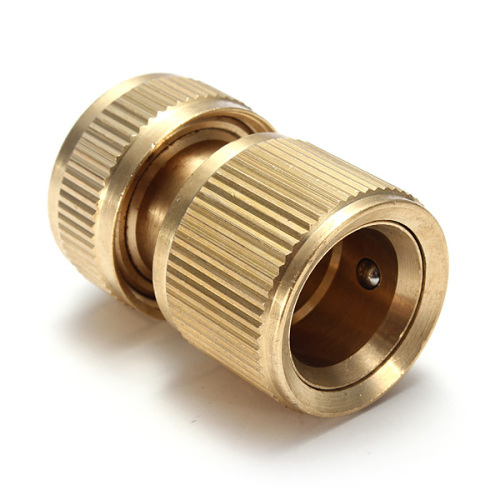 Brass 1/2  Snap-In Quick Connector For Connecting Hose