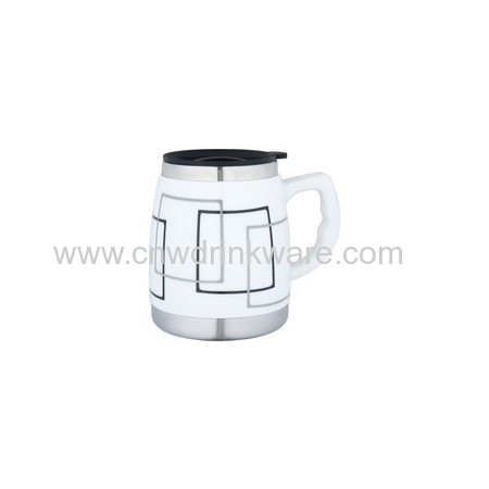 Ceramic Stainless Steel Mug