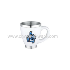 Ceramic Stainless Steel Mug