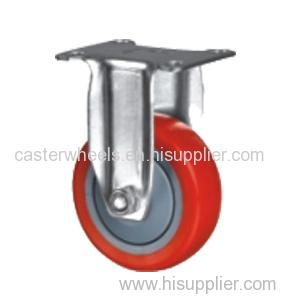 Rigid PU Caster Wheel