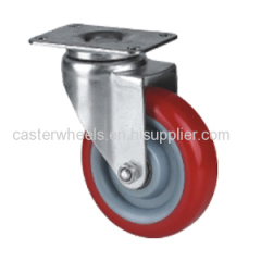 Swivel PU Caster wheels