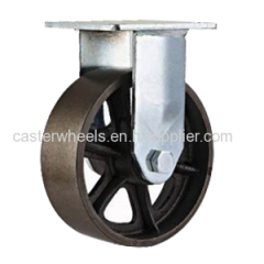 Rigid Cast Iron Caster