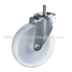 Nylon casters with total lock