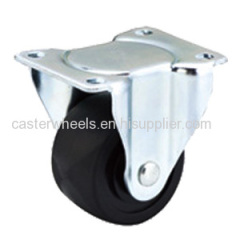 Rigid machine caster wheel