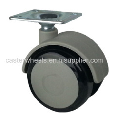 Hospital trolley caster wheels