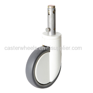 Casters wheels with central locking
