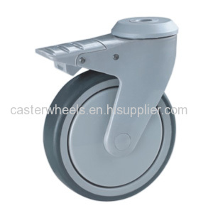 Medical Caster With Bolt Hole