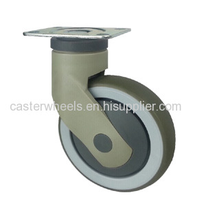 Hospital bed caster wheels