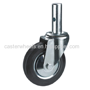 Rubber saffold casters wheels