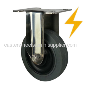 Rigid Antistatic casters wheels