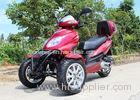 Air Cooled 50cc Adult Tri Wheel Motorcycle Single Cylinder 4 Stroke With Rear Box