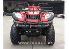 260cc Electric Start Four Wheel ATV Shaft Driving Red Four Wheeler Rear Drum Brake