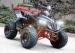 Single Cylinder 125cc Atv Quad Bike Four Wheelers 4 X 4 With Rear Rack / Bright Headlights