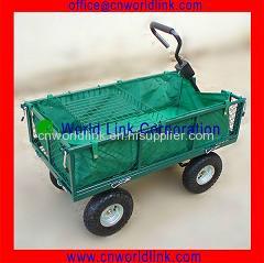 Heavy Duty Steel Mesh Kids Folding Metal Yard Wagon