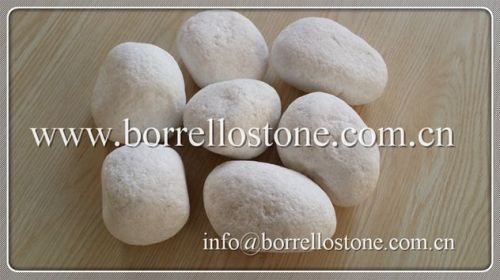 Natural color tumbled cobble stone