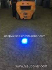 blue safety light for forklift