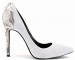 Faux suede back zipper pointy toe dress high heel shoes