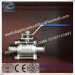 Stainless Steel 1000WOG 3 piece Ball Valve