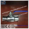 Stainless Steel Sanitary Tri Clamp 2 way Ball Valve