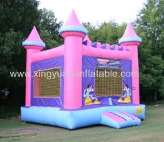 Pink Princess Inflatable Air Castle