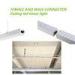 Epistar Chip Eco Friendly Suspended LED Linear Lighting 50000 Hours Lifespan