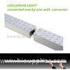 36W 130 lm / w Supermarket Application Suspended Installation LED Linear Light
