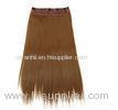 Silky Straight Long Synthetic Hair Extensions For Black Women With Clip