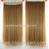 Long Silky straight Synthetic Hair Extensions Double Drawn Strong Hair Weaving