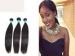 Virgin Brazilian Natural Black Straight Human Hair Double Drawn