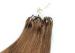 Chocolate Color Micro Ring Hair Extensions Tangle Free Full Ending Great Length