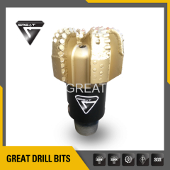 Steel body 6 blades PDC drill bits