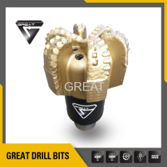 Steel body 6 blades PDC drill bits