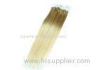 100 Brazilian Micro Ring Human Hair Extensions Natural Color No Shedding