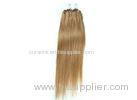 Tangle Free Micro Loop Human Hair Extensions Golden Free Design