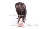 Short Natural Brazilian Human Lace Front Wigs With Thick Bottom OEM / ODM