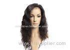 Unprocessed Real Human Glueless Lace Front Wigs Natural Wave For Black Women