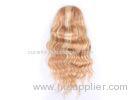 Remy Swiss Blonde Lace Front Wig Two Colors With 130% Density