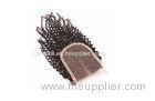 4x4 Kinky Curly 7A Brazilian Hair Lace Top Closure With Bleached Knots