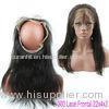 Brazilian Virgin Straight Hair Lace Closure Natural Hair 360 Lace Band With Baby Hair