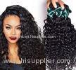 8A Natural Wave Brazilian Curly Hair Extensions Without Synthetic Hair