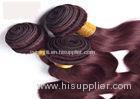 Double Weft Colored Human Hair Extensions Colored Human Hair Weave